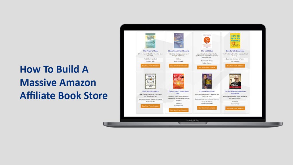 Build A Book Store for Amazon Affiliate Associates