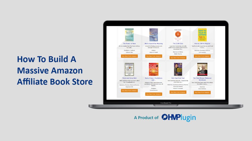 How To Build A Massive Amazon Affiliate Book Store Using WordPress Digital Library Plugin